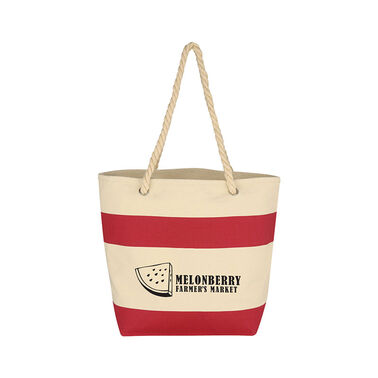 Cruising Tote Bag With Rope Handles
