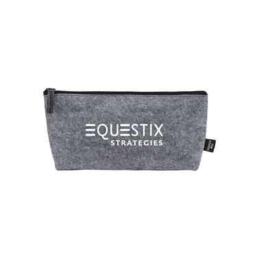 The Goods Recycled Felt Zippered Pouch