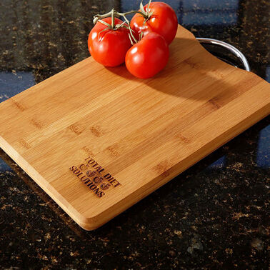 Bamboo Cutting Board with Handle - Optamark