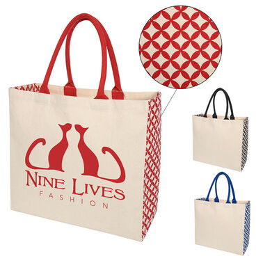 Catalina Cotton Canvas Tote Bag - Optamark