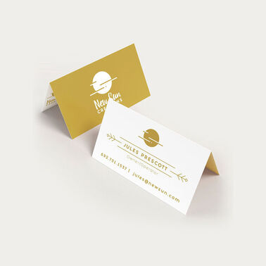 Foldover Business Cards - Optamark