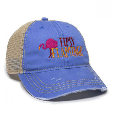Pigment Dyed Cotton Twill Mesh Back Cap - Optamark