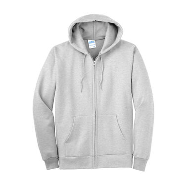 Port & Company Essential Fleece Full Zip Hooded Sweatshirt