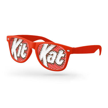Retro Pinhole Promotional Sunglasses - Optamark