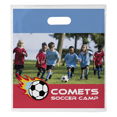 Digital Full Color Die Cut Plastic Bag - Optamark