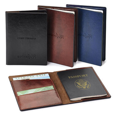 Fabrizio RFID Passport Holder - Optamark