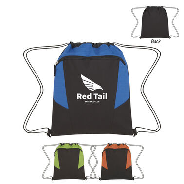 Tahoe Heathered Drawstring Backpack - Optamark