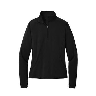 Sport Tek Ladies Sport Wick Stretch 1/2 Zip Pullover - Optamark
