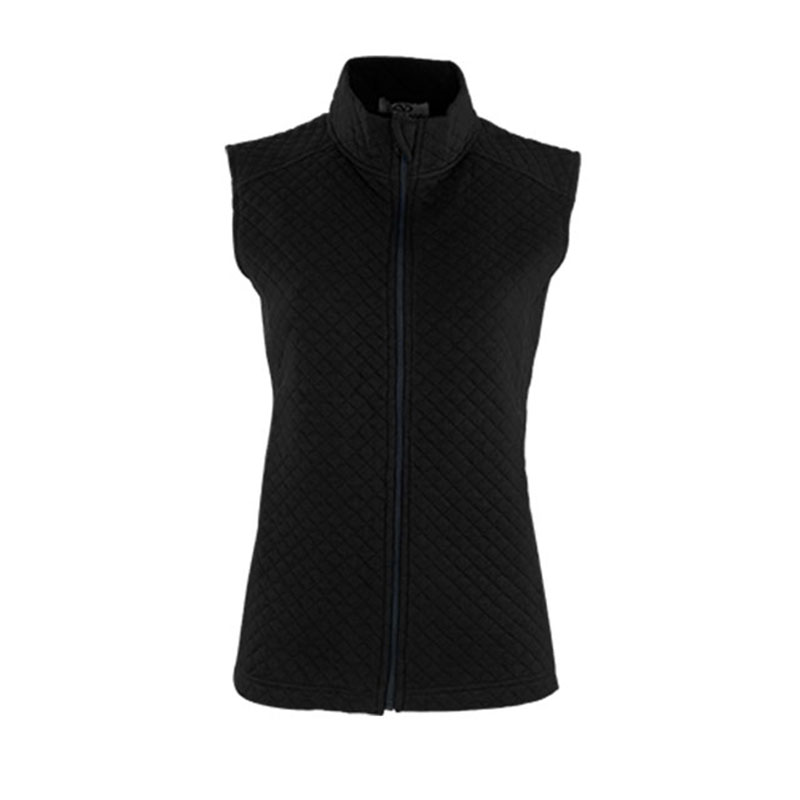 Vista Quilted Vest- Gunmetal main image 1